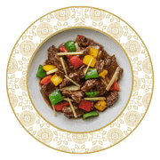 Black Pepper Lamb Stir-fry