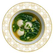 Classic Fish Ball and Spinach Soup