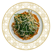 Stir-fry Chives and Mung Beans
